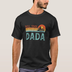 Reel Cool Dada Retro Fishing Father's Day T-Shirt