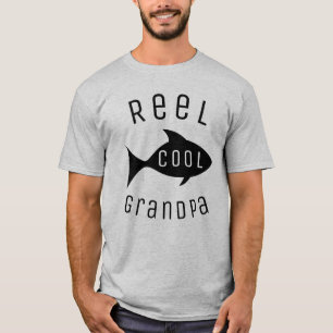 Reel Cool Fishing Grandpa T-Shirt