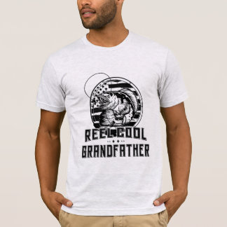 reel cool grandfather gift shirt