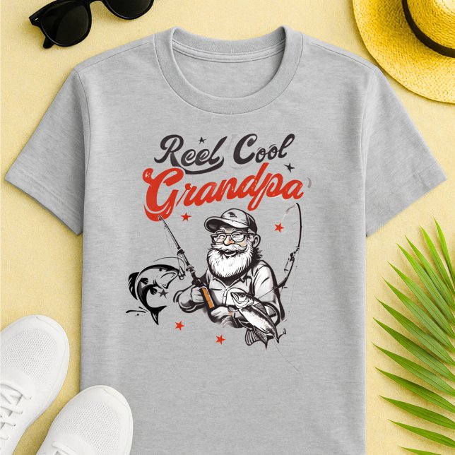 Reel Cool Grandpa Men's Basic T-Shirt (Creator Uploaded)