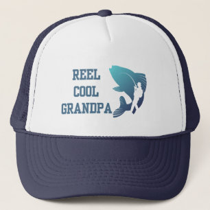 Reel cool grandpa trucker hat