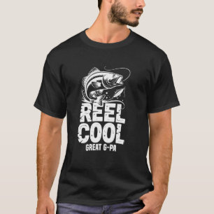 Reel Cool Great G-Pa Fishing Grandpa Father's Day T-Shirt