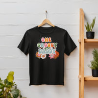 Reel Cool Groovy Dad Retro Vintage Rainbow Flower