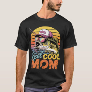Reel Cool Mom Funny Fishing Quotes For Uncle T-Shirt