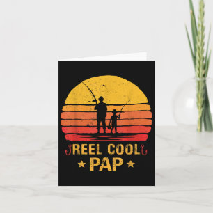 Reel Cool Pap Fishing Fathers Day  Card