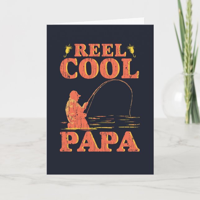 Reel Cool Papa Father's Day Card (Front)
