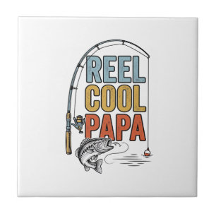 Reel Cool Papa Fishing Shirt Design_1 Tile