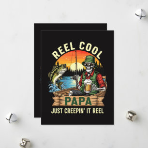 Reel Cool Papa Just Creepin’ It Reel Holiday Card