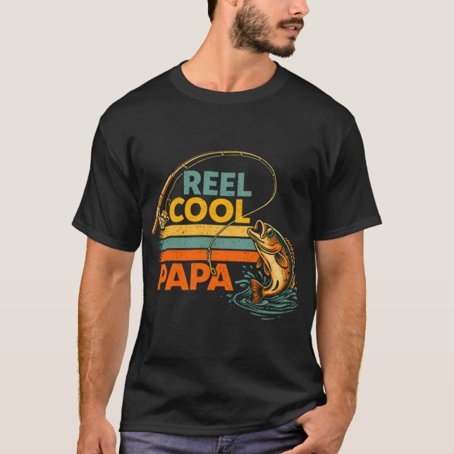 Reel Cool Papa T-Shirt (Front)