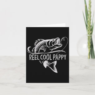Reel Cool Pappy Fishing Gifts Pappy Father's Day  Card