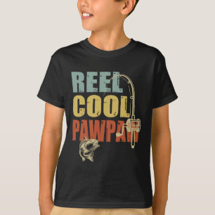 Reel Cool Pawpaw Funny Fisherman Vintage Fishing D T-Shirt