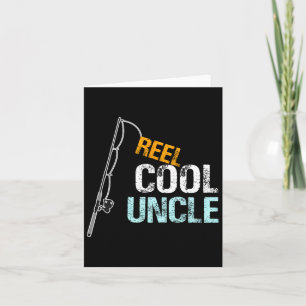 Reel Cool Uncle Graphic Uncle Gift From Niece Or N Card