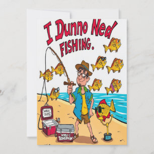 Reel Fun with Ned Invitation