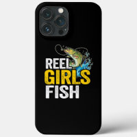 Reel Girls Fish Bass Fishing Funny Fisherwoman