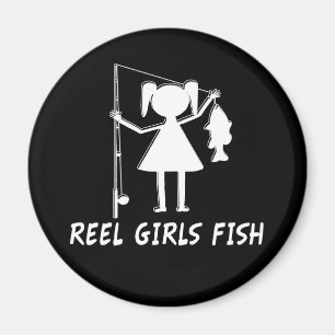 REEL GIRLS FISH! MAGNET