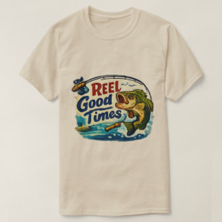 Reel Good Time Fishing | Funny Angler Gift T-Shirt