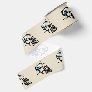 Reel Good Times Birthday Gift Warm Vintage Beige Grosgrain Ribbon