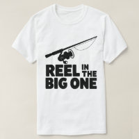 Reel In The Big One Fishing Rod Silhouette
