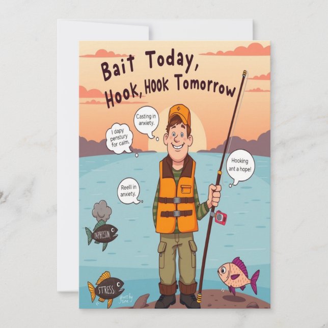 Reel in the Excitement Invitation (Front)