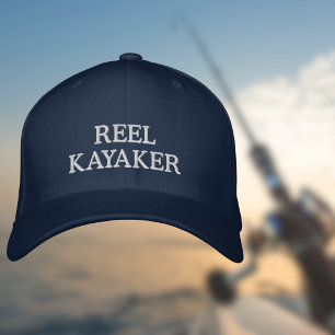 REEL KAYAKER for Kayak Fishing and Fishermen  Embroidered Hat