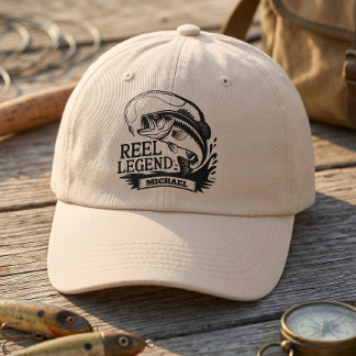 Reel Legend Personalized Fishing Trucker Hat