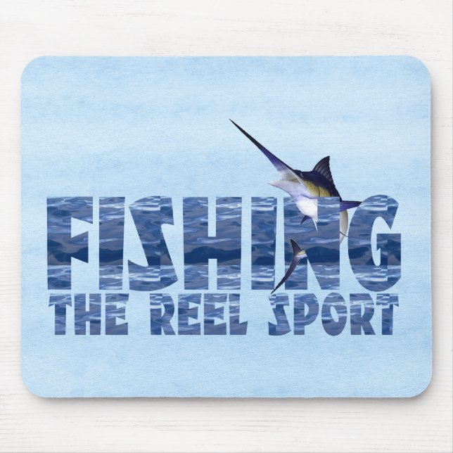 Reel Sport Mouse Pad (Front)