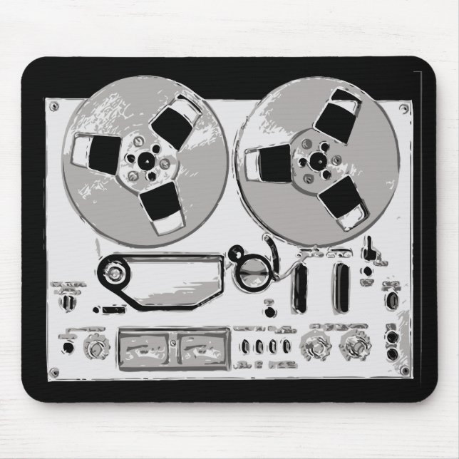 Reel to Reel Mouse Pad (Front)