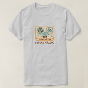 Reel to Reel Tape Recorder Analogue Device T-Shirt