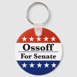 Reelect Georgia Senator Jon Ossoff in 2026 Keychain