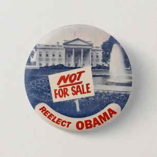 Reelect Obama 2 Inch Round Button
