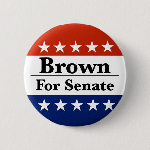 Reelect Sherrod Brown to U.S. Senate 2024 2 Inch Round Button