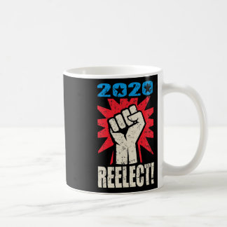 Reelect Trump Election Vintage Coffee Mug