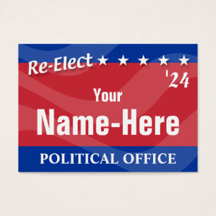 RÉÉLECTION - Campagne politique