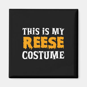 Reese Halloween Personalized Costume Funny Magnet