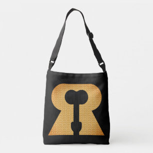Reese Rideout Classic Gold Crossbody Bag