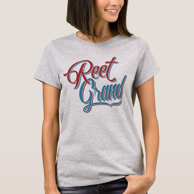 Reet Grand Yorkshire Slang Dialect Tee (Front)