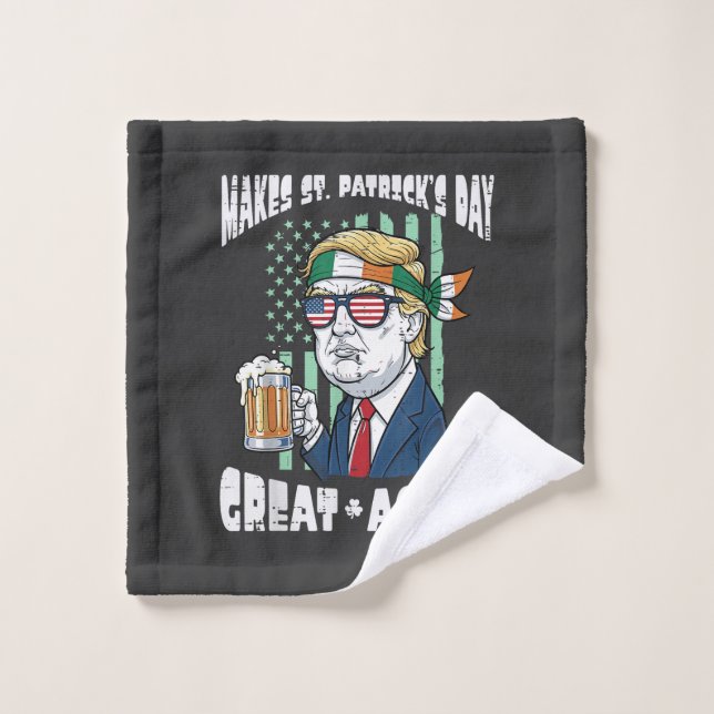 Refaisons la Saint-Patrick Grande Encore Saint-Pad (Gant de toilette)