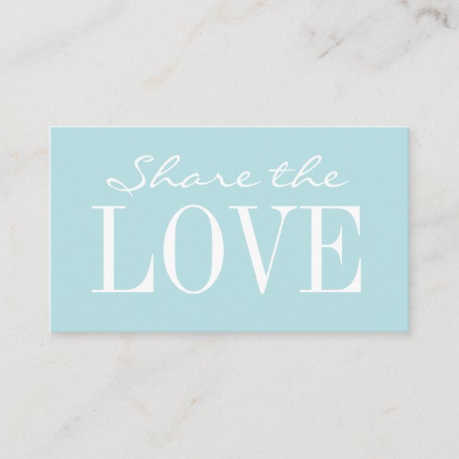 Refer a friend / referral minimalist business card (Front)