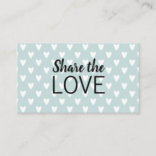 Refer a friend trendy modern business card