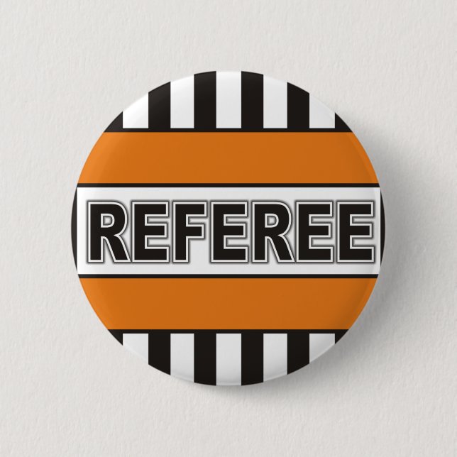 Referee 2 Inch Round Button (Front)