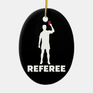 Referee Ceramic Ornament