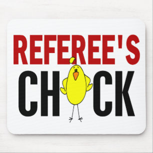 REFEREE’S CHICK MOUSE PAD