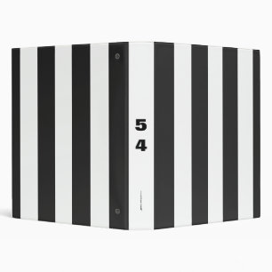 Referee Stripes Binder