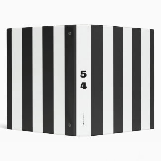 Referee Stripes Binder