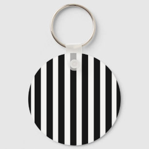 Referee Stripes Keychain