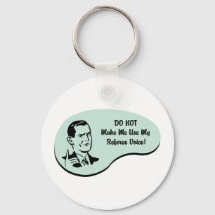 Referee Voice Keychain