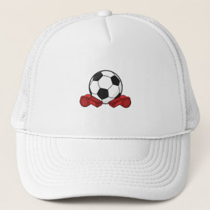 Referee whistle & Soccer ball Trucker Hat