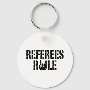 Referees Rule Keychain