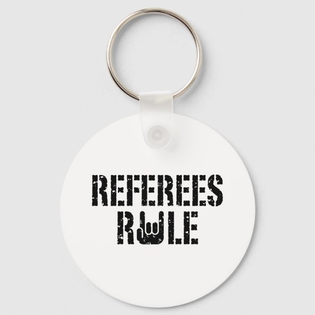 Referees Rule Keychain (Front)