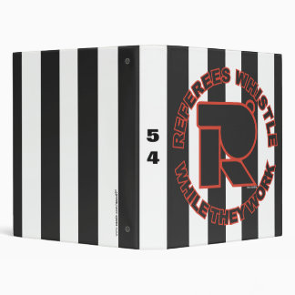 Referee's Whistle Binder